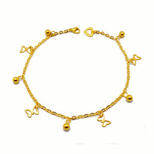 Productos Más Vendidos, Joyería de Oro, <span class=keywords><strong>Tobillera</strong></span> de Acero Inoxidable de Dubái, Pulsera de Oro, Diseños de Joyería <span class=keywords><strong>para</strong></span> Bebés - Product Image 4
