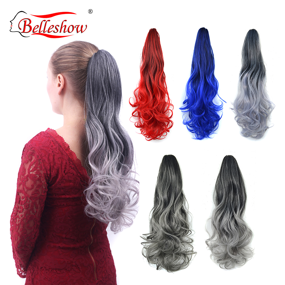 Лидер продаж, накладной хвост с клипсой, синтетические волосы, афро кудрявые хвост на кулиске, хвост для женщин