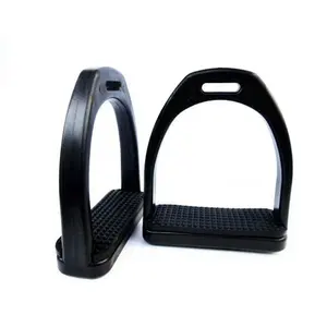 Plastic ABS nonslip rubber pad horse stirrups