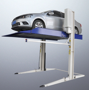 Pont élévateur hydraulique à deux colonnes de 2,3 tonnes pour stationnement automobile, construction métallique, certifié CE, garantie 5 ans - Product Image 2