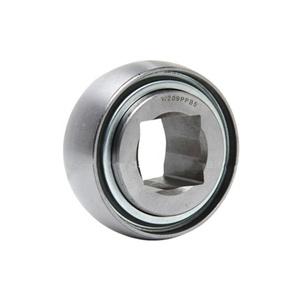 Agricultural Disc Harrow Bearing LDK W209PPB5 Square Bore Agricultural Disc Harrow Inch Square Hole Insert Bearing