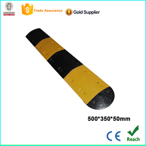 Mejor Calidad 500*350*50mm fábrica <span class=keywords><strong>reductor</strong></span> de velocidad de goma, caucho interruptor de velocidad en carretera - Product Image 3