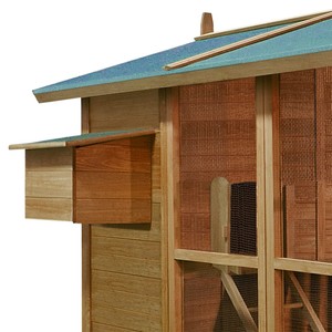 Gabbia di pollo in legno per pollaio - Product Image 3
