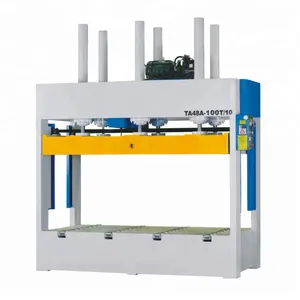 TA48A-100T/10 Hot Sell CE Single Column Hydraulic Press 100Ton Woodworking MDF Oil Cold Press