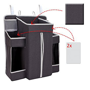 Organisateur de couches pour bébé suspendu <span class=keywords><strong>Table</strong></span> à <span class=keywords><strong>langer</strong></span> de poche en papier pour l'organisation de la cour de bébé ou du salon - Product Image 3