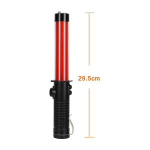 Bacchetta led in plastica torcia di avvertimento led traffic baton con batteria 3AA - Product Image 3