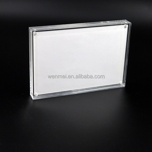 Caldo di vendita chiaro acrilico <span class=keywords><strong>foto</strong></span> magnetica o cornice del supporto del cartello - Product Image 2