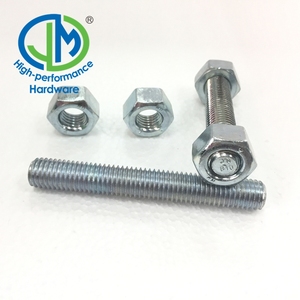Lớp 10.9 Mạ Kẽm ASTM A193 B16 M19 M24 A193 <span class=keywords><strong>B8</strong></span> Stud <span class=keywords><strong>Bolt</strong></span> Và Nut - Product Image 5