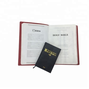 Haute qualité <span class=keywords><strong>belle</strong></span> en cuir blanc couvre l'impression des bibles en espagnol - Product Image 3