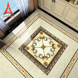 Vàng Sứ Đánh Bóng Trang Trí Thảm Gạch Hoa Sứ Thảm Sàn Gạch - Product Image 3