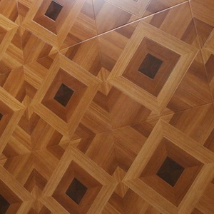 Ván Sàn Gỗ Công Nghiệp Bằng Gỗ Tếch AC3 <span class=keywords><strong>HDF</strong></span> 12.3Mm - Product Image 2