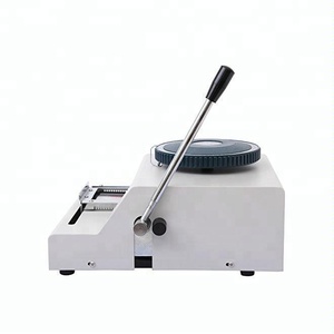 Metal personalizado etiqueta de perro militar Embossing Machine - Product Image 6