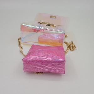 Women Transparent <b>Bag</b> <b>clear</b> PVC Jelly Small Tote Messenger <b>Bag</b> PVC Ladies <b>Bag</b> - Product Image 4