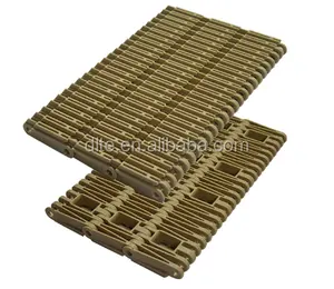 5997 heat resistant raised rib modular belts for conveyor