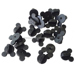 RPB08 üst tedarikçiler kauçuk yaka kravat Tack Pin geri fare şekli - Product Image 1