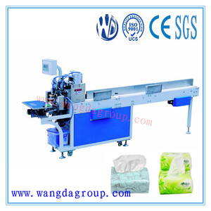 Semi automatique de papier de serviette ensachage. facile de transmettre la ceinture avec le plus bas coût du travail wd-82d-a - Product Image 1