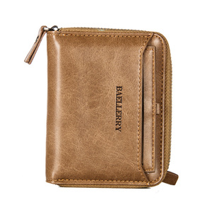 <span class=keywords><strong>Portafoglio</strong></span> da Uomo all'Ingrosso, Stile Vintage con Chiusura Aperta, Corto e Impermeabile, con Tasca per Monete e Fodera in Poliestere - Product Image 2