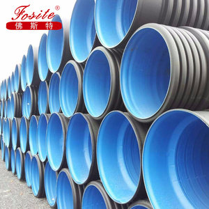 <span class=keywords><strong>Tuyau</strong></span> de drainage corrugué à double paroi en HDPE de <span class=keywords><strong>200</strong></span> à 2000 mm pour les eaux usées, <span class=keywords><strong>tuyau</strong></span> souterrain à double paroi corrugué pour le drainage - Product Image 4