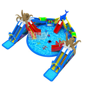Meilleure Vente Enfants Piscine Gonflable de <span class=keywords><strong>Parc</strong></span> <span class=keywords><strong>Aquatique</strong></span> Pour La Terre - Product Image 4