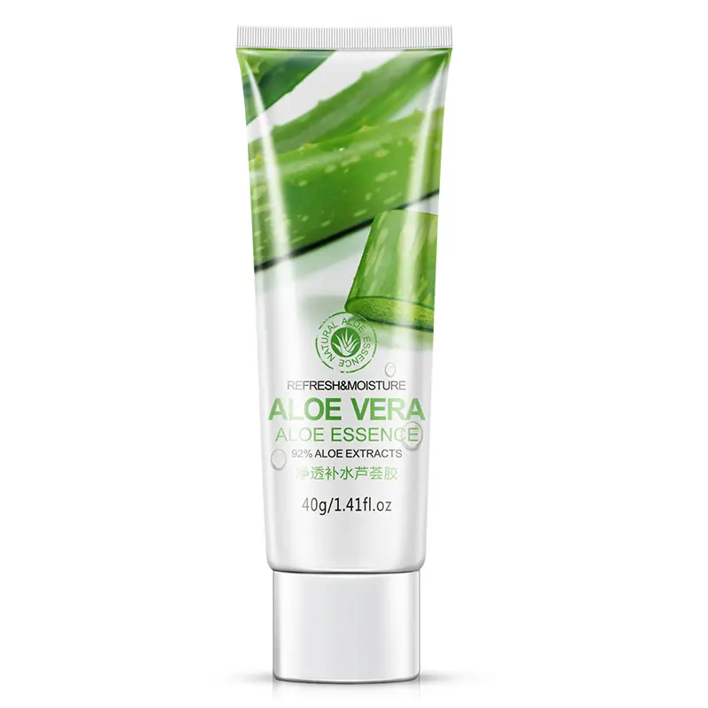 Wholesale Skin Lightening Smoothing 40g Gel Aloe Vera Face Cream Natural Organic Aloe Vera Gel For Face Care