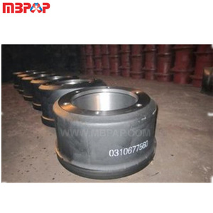 Freno de tambor duradero para vehículos comerciales, tambor de freno de Gunite 3600ax, OEM 1134502 - Product Image 6