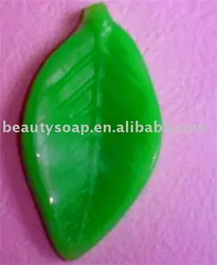叶形透明肥皂