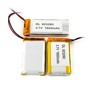 <span class=keywords><strong>3</strong></span>,7 v lithium-batterie wiederaufladbare lithium1800mah polymer batteriezellen 823260 - Product Image 6
