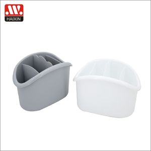 Haixin nhựa dao và dĩa lưu trữ chủ cấp thực phẩm dao kéo và muỗng <span class=keywords><strong>Flatware</strong></span> <span class=keywords><strong>Caddy</strong></span> cho bàn ăn - Product Image 6