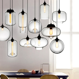 <span class=keywords><strong>Globe</strong></span> Décoration industrielle Luminaires à LED Cuisine Restaurant Nordic Modern Suspension Lustre en verre - Product Image 1