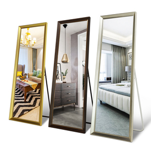 Miroir <span class=keywords><strong>de</strong></span> toilette sur pied pour chambre à coucher, miroirs décoratifs <span class=keywords><strong>de</strong></span> pleine longueur - Product Image 1
