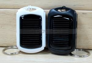 Du Lịch Ngoài Trời 600MAh Xây Dựng Ngân Hàng Điện Mini Key Chain 3 LED Năng Lượng Mặt Trời Torch - Product Image 2