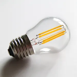 Led Bulb Filament Led Bulb G45 4W E14 E27 220V Warm White Housing Vintage LED Edison Style Lighting Bulb