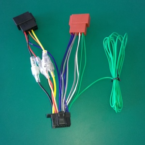 Connecteur radio automobile 22 broches vers faisceau de câblage ISO pour lecteur <span class=keywords><strong>CD</strong></span>, faisceau de câblage - Product Image 5