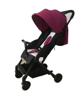 <span class=keywords><strong>Cochecito</strong></span> de bebé con marco de aluminio, tela lisa para bebé y niño pequeño, barra de empuje ambiental - Product Image 1