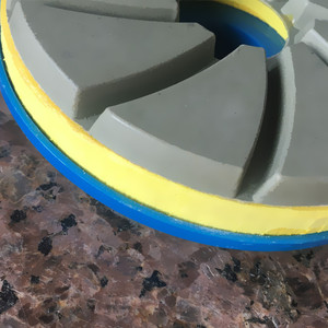 Durable China abrasiva diamante <span class=keywords><strong>PVC</strong></span> Combo pulido ruedas - Product Image 6