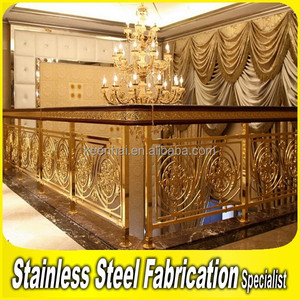 Fini laiton Customed <span class=keywords><strong>garde</strong></span> - <span class=keywords><strong>corps</strong></span> <span class=keywords><strong>en</strong></span> <span class=keywords><strong>aluminium</strong></span> balustre - Product Image 4