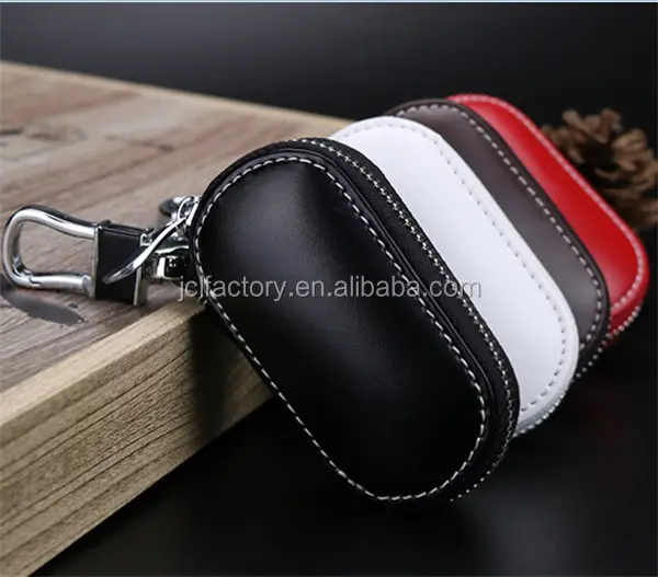 new men leather key wallet key case for car key pouch