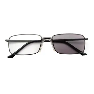 Full Rim retro Metal reading glasses with photochromic lens high quality reading glasses