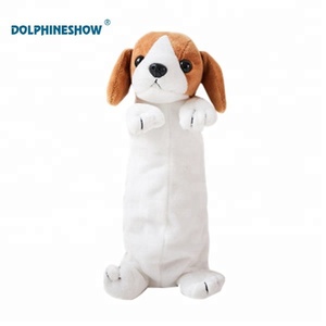 Commercio all'ingrosso di Kawaii di Cancelleria Peluche con la Chiusura Lampo Sacchetto di Peluche Animale Del Fumetto di Figura del Cane Sacchetto Della Matita di Scuola Forniture - Product Image 5
