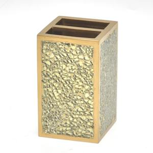 ชุดห้องน้ำทรงสี่เหลี่ยมผืนผ้าลายทองหรูหรา - Product Image 3