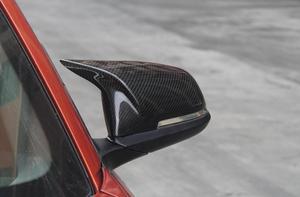 Carbon fiber <span class=keywords><strong>Side</strong></span> gương Bìa gương chiếu hậu Mũ Auto Styling Phụ kiện cho BMW F20 F21 F22 F23 X1 e84 F30 F32 F33 F36 - Product Image 2