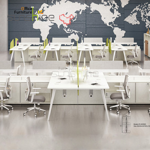 Máy Trạm nội thất văn phòng hiện đại với giao diện dữ liệu điện tích hợp kích thước tiêu chuẩn thiết kế mới nhất có hỗ trợ bên - Product Image 6