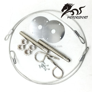 Kit Universale per Chiusura Cofano <span class=keywords><strong>Auto</strong></span> Plus Flush, Serrature per Motore da Corsa, Kit di Bloccaggio Cofano - Product Image 2