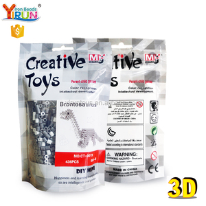 Nouveau produit lancement 2017 3D <span class=keywords><strong>dinosaure</strong></span> BRICOLAGE 5mm perler fusionné <span class=keywords><strong>hama</strong></span> perles ensemble oem perles - Product Image 4
