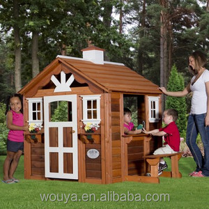 Casa de Madera para Niños, Casa de Juegos de Madera para Exteriores, Éxito de Ventas Mundial en <span class=keywords><strong>2012</strong></span> - Product Image 5