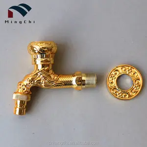 gold finished ceramic pp plastic tap faucet tap mixer