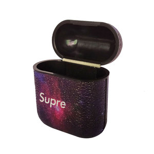 <span class=keywords><strong>Funda</strong></span> de cuero PU suave de TPU para auriculares air pod, <span class=keywords><strong>funda</strong></span> para auriculares, compatible con dropshipping - Product Image 1