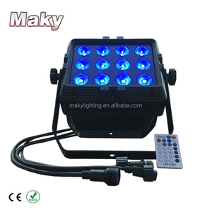 Impermeabile <span class=keywords><strong>LED</strong></span> Par Can Luce 12 PZ <span class=keywords><strong>LED</strong></span> per Esterni Lampada di Illuminazione Della Fase Mini <span class=keywords><strong>Par64</strong></span> <span class=keywords><strong>Led</strong></span> 12x18 w RGBWA + UV 6in1 IP65 - Product Image 5
