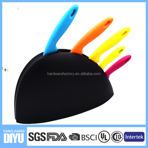 2017 conjuntos de cuchillo calientes 5 unids cocina cocinero pan carne utilidad policía de la fruta con el titular - Product Image 1