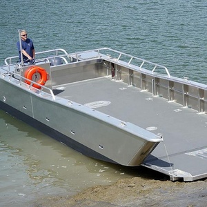 Bateau de débarquement en aluminium de 11 m pour le transport de véhicules à vendre - Product Image 1